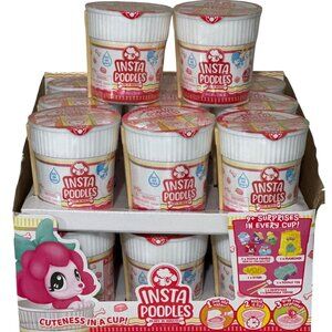 INSTA POODLES 9+ Surprises In Every Cup Lot of 20 with Display Box